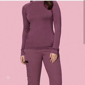 Mandala - Women's Underscrubs - Deep Mauve